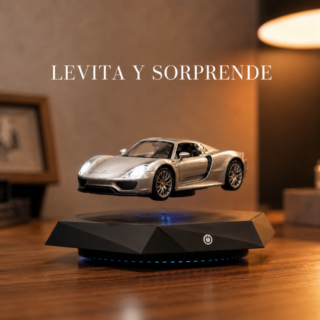 918 Gravity™ – Auto Flotante con Levitación Magnética y Luz LED