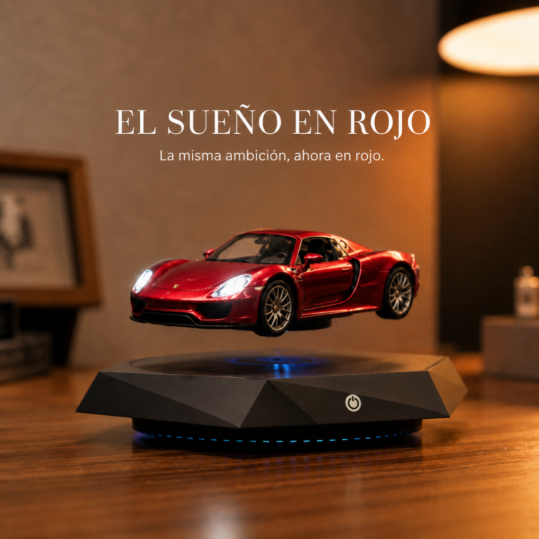 918 Gravity™ – Auto Flotante con Levitación Magnética y Luz LED